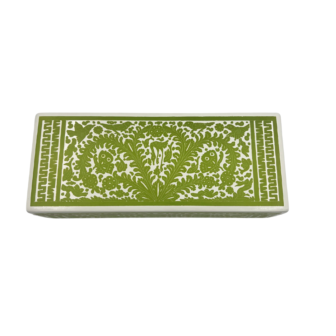 Solemn Green Box